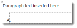 Paragraph converted into an ordered list item