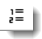 Numbered list icon